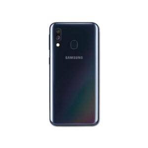 Cache arrière Samsung Galaxy A40 SM-A405F - Avec Objectif Caméra - Noir