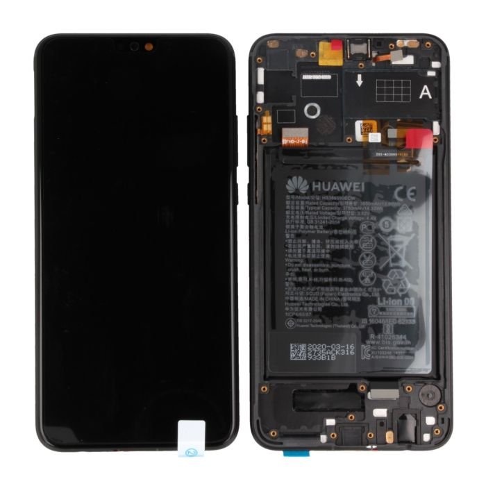 Honor 9X Lite (JNS-L21) Écran LCD Tactile avec Cadre - 02353QJJ - Noir 2 Honor 9X Lite (JNS-L21) Écran LCD Tactile avec Cadre - 02353QJJ - Noir