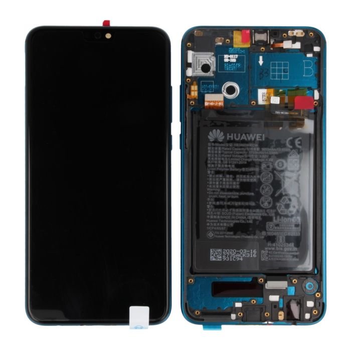 Honor 9X Lite (JNS-L21) Écran LCD Tactile avec Cadre - 02353QJT - Vert 2 Honor 9X Lite (JNS-L21) Écran LCD Tactile avec Cadre - 02353QJT - Vert