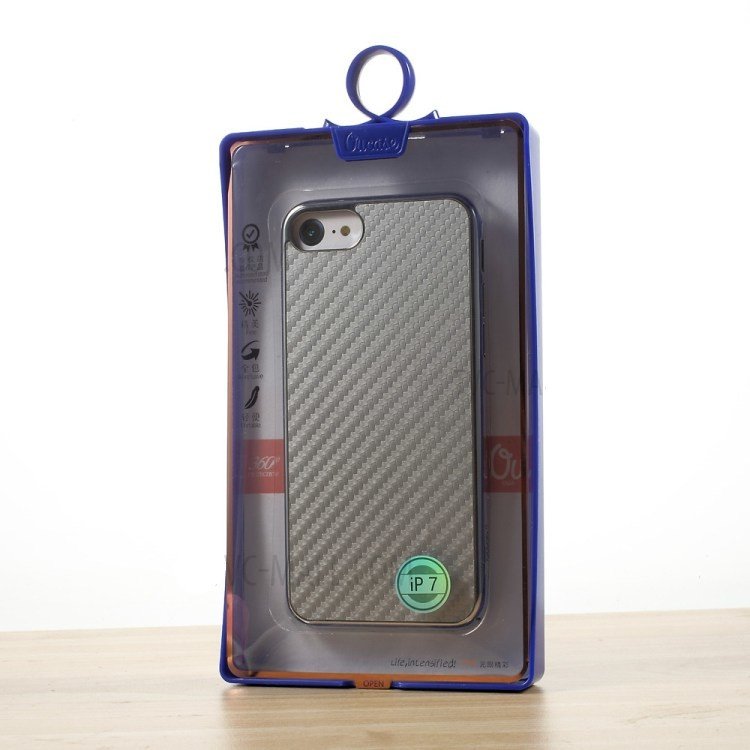 Apple iPhone 7/iPhone 8 Coque TPU Carbon Series Argent 2 Apple iPhone 7/iPhone 8 Coque TPU Carbon Series Argent