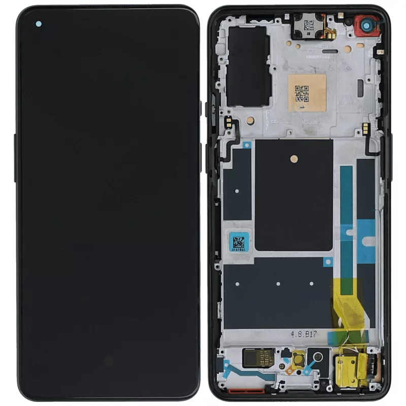 Écran LCD + Tactile Avec Cadre OnePlus 9 (LE2113) - 1001100053 - Noir
