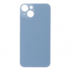 Vitre Arrière iPhone 14   (Ouverture Large)  Bleu