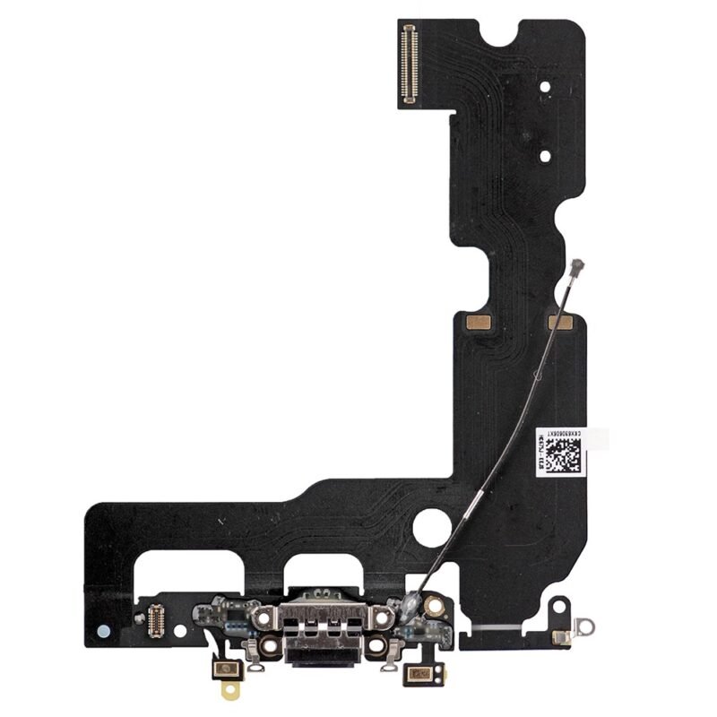 Connecteur de charge iPhone 7 Plus avec Microphone Module Noir 2 Connecteur de charge iPhone 7 Plus avec Microphone Module Noir