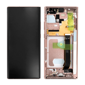 Écran LCD + Tactile Avec Cadre Samsung Galaxy Note 20 Ultra SM-N985F/Galaxy Note 20 Ultra 5G SM-N986F - GH82-23597D/GH82-23596D/GH82-23621D/GH82-23622D/GH82-23511D/GH82-23599D - Bronze