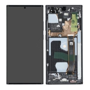 Écran LCD + Tactile Avec Cadre Samsung Galaxy Note 20 Ultra SM-N985F/Galaxy Note 20 Ultra 5G SM-N986F - GH82-23597A/GH82-23596A/GH82-23621A/GH82-23622A/GH82-23511A/GH82-23599A - Noir