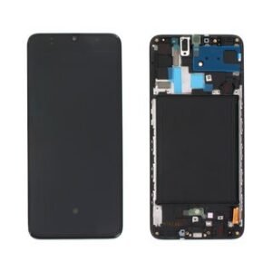 Écran LCD + Tactile Avec Cadre Samsung Galaxy A70 SM-A705F Écran GH82-19747A/GH82-19787A Noir