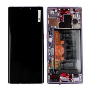 Huawei Mate 30 Pro (LIO-L29) Écran LCD Tactile avec Cadre - 02353HJH/02353EQX - Argent