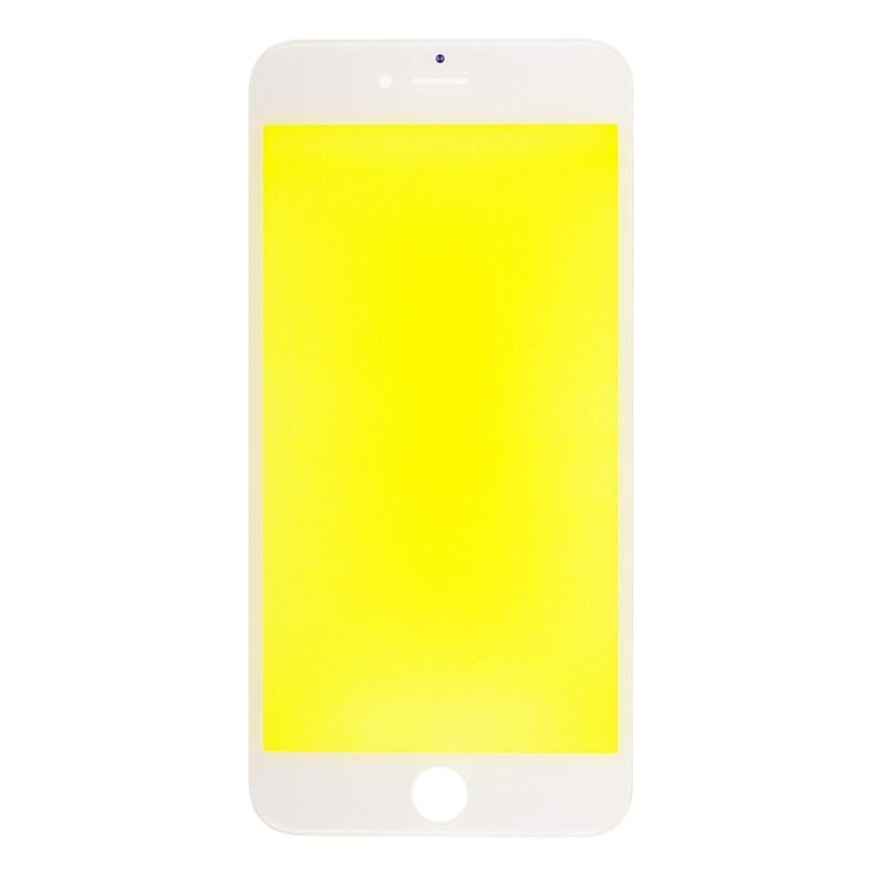 Apple iPhone 6 Plus Glass + Frame (cold press) Blanc