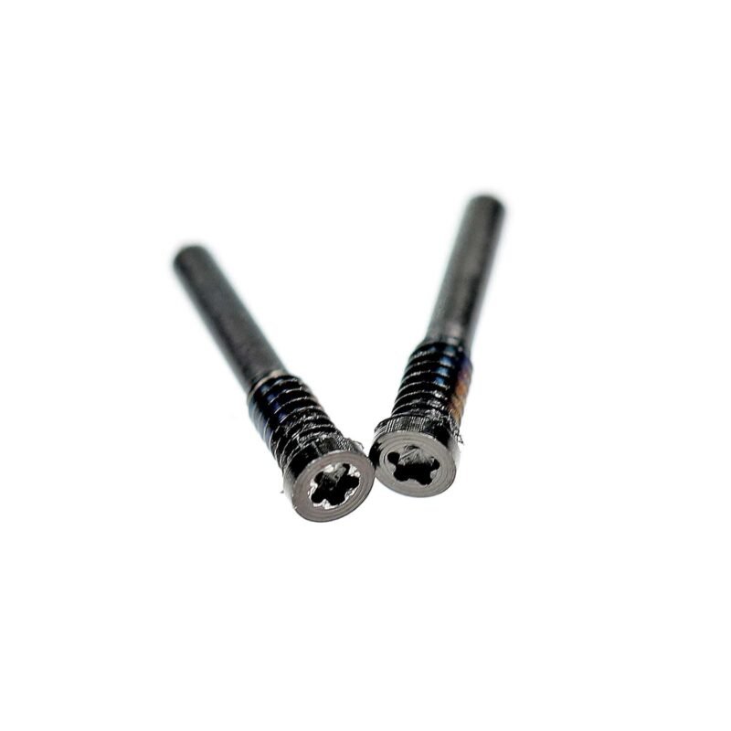 Apple iPhone X Bottom Screws (2 pièces pack) Noir
