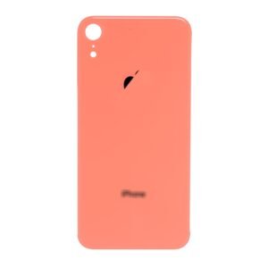 Vitre Arrière iPhone XR   (Ouverture Large)  Coral