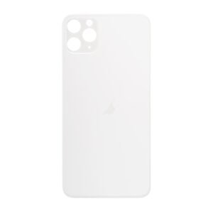 iPhone 11 Pro Max Vitre Arrière  (Ouverture Large)  Argent