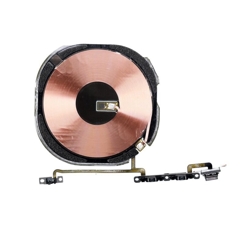 Apple iPhone X Bouton Volume Nappe avec NFC Chargement sans fil Module