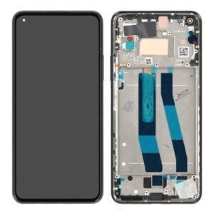 Écran LCD + Tactile Avec Cadre Xiaomi Mi 11 Lite 5G NE (2109119DG) - 5600030K9D00 - Noir