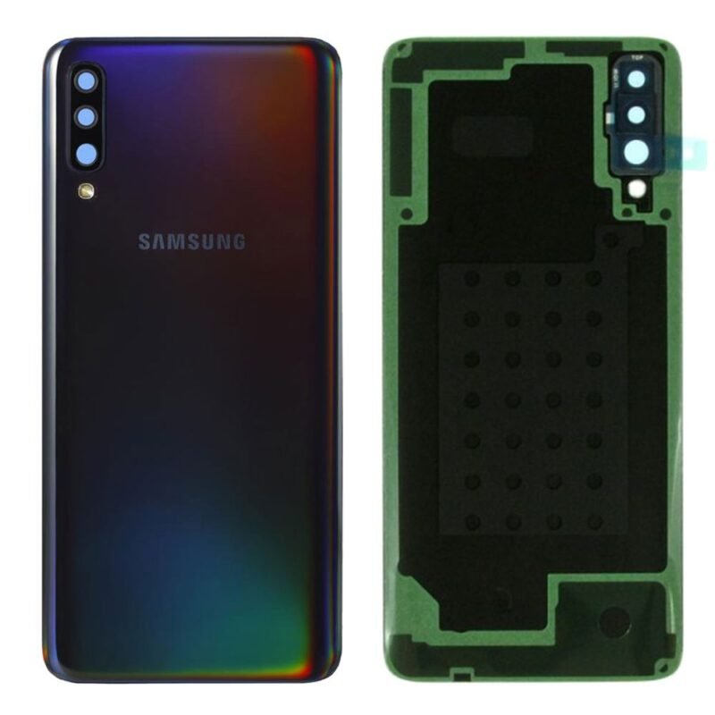 Cache arrière Samsung Galaxy A30s SM-A307F GH82-20805A Noir 2 Cache arrière Samsung Galaxy A30s SM-A307F GH82-20805A Noir