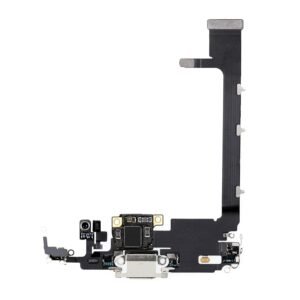 Connecteur de charge iPhone 11 Pro Max   Blanc