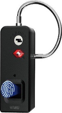 WiWU Smart device S6 Fingerprint padlock Noir