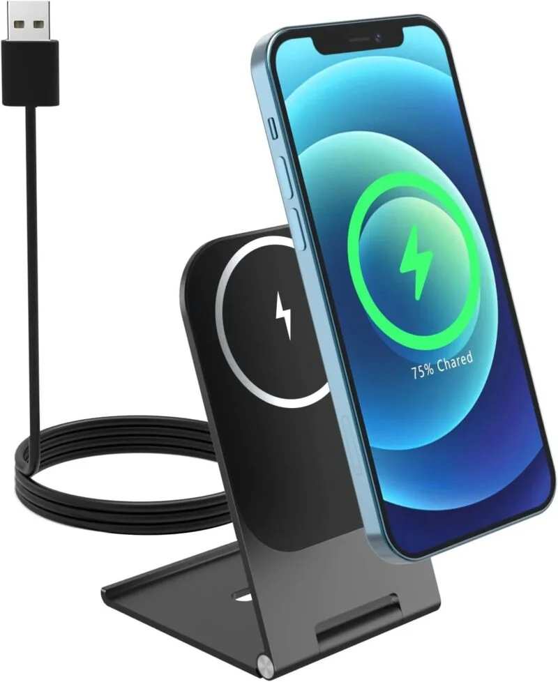 Swissten Magsafe Wireless Charging Stand - 22055518 - Noir