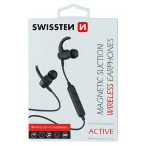 Swissten Active Bluetooth Earphones - 51105090 - Noir