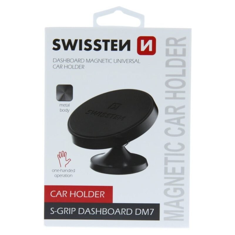 Swissten S-Grip DM7 Magnetic Car Holder - 65010421 - Noir