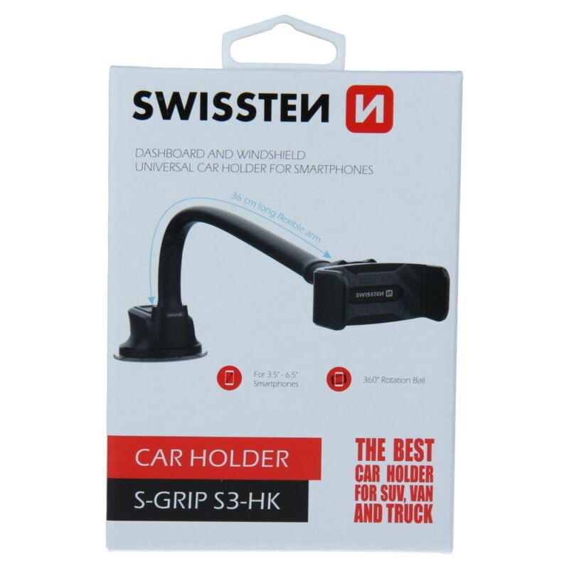 Swissten S-Grip S3-HK Universal Car Holder - 65010508 - Noir