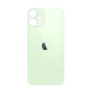 Vitre Arrière iPhone 12 Mini   (Ouverture Large)  Vert