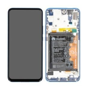 Honor 9X (STK-LX1) Écran LCD + Tactile Avec Cadre Incl. Batterie Et Pièces 02353HAD Bleu