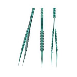 2UUL Ti01  Curved Head Titanium Alloy Precision Tweezer For MicroSoldering