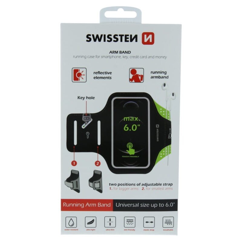 Swissten Armband Case - 32903200 - Up to Phones for 6.0" 2 Swissten Armband Case - 32903200 - Up to Phones for 6.0"