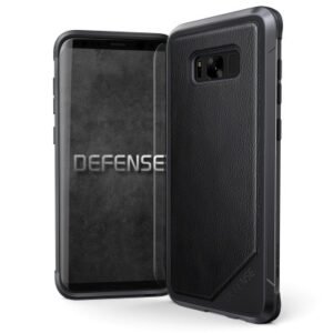 X-doria Samsung G955F Galaxy S8 Plus Hard Case Defence Lux - 3X3R2201A | 6950941456708 Noir Leather