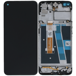 Écran LCD + Tactile Avec Cadre Oppo A52 (CPH2061) - 4904028 - Noir