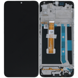 Écran LCD + Tactile Avec Cadre Oppo A15 (CPH2185)/A15s (CPH2179) - 4907272/4905630 - Noir