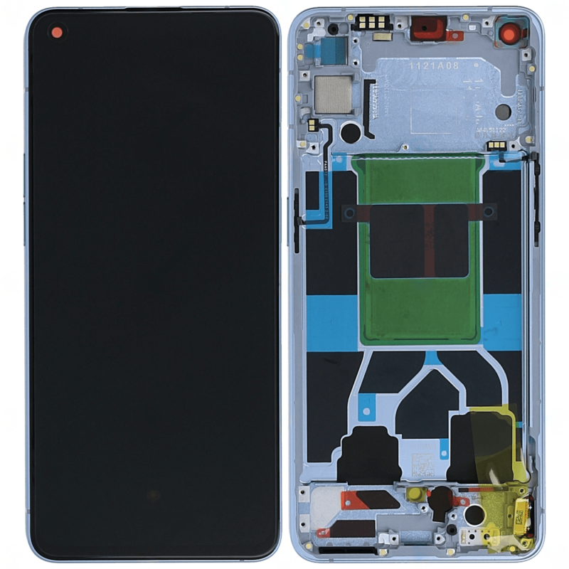 Écran LCD + Tactile Avec Cadre Oppo Reno 6 5G (CPH2251) - 4907750 - Bleu