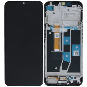 Écran LCD + Tactile Avec Cadre Oppo A16 (CPH2269)/A16s (CPH2271) - 4908019/4908018 - Noir