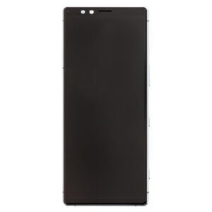 Sony Xperia 1 (J9110, J9150, J9180) Écran LCD + Tactile Avec Cadre 1319-0230 Gris