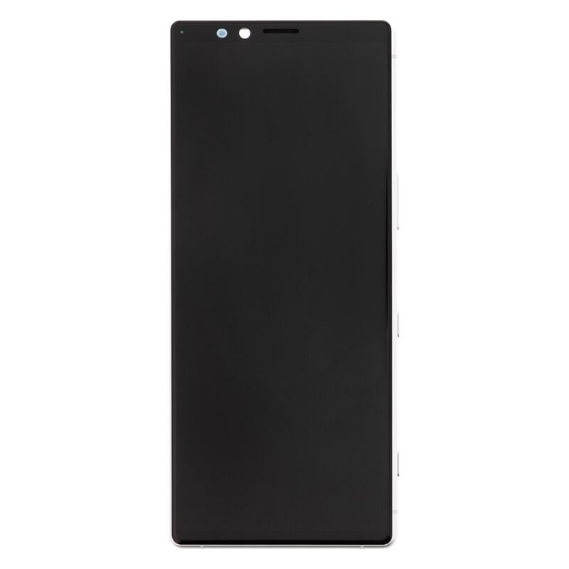QiongniAN Cover per Sony Xperia 1,Custodia in Pelle Custodia per Sony Xperia 1 J8110 J8170 J9110 J9150 / Xperia XZ4 Custodia Cover Case Black