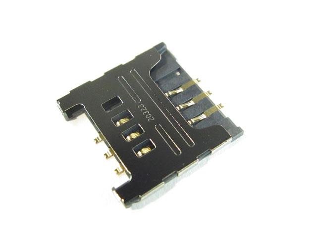 Connecteur lecteur de carte SIM Samsung N7000 Galaxy Note 1 3709-001645 2 Connecteur lecteur de carte SIM Samsung N7000 Galaxy Note 1 3709-001645