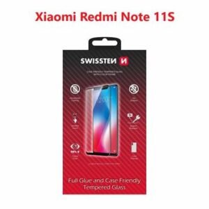 Swissten Redmi Note 11S 5G (22031116BG) Film Verre Trempé - 54501831 - Full Glue - Noir