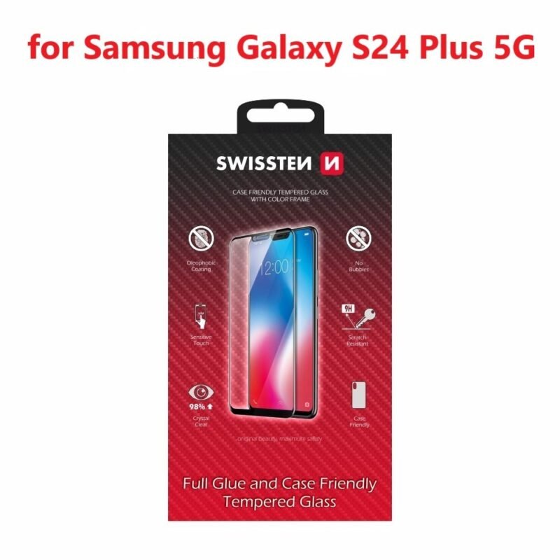 Swissten SM-S928B Galaxy S24 Ultra Film Verre Trempé - 54501853 - Full Glue - Noir