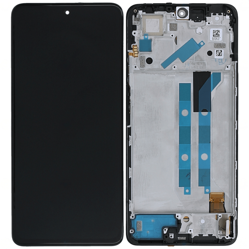 Écran LCD + Tactile Avec Cadre Xiaomi Redmi Note 11 Pro 5G (21091116I)/Poco X4 Pro (2201116PG)/Redmi Note 11 Pro (2201116TG) - 5600010K6S00/5600010K6T00 - Noir