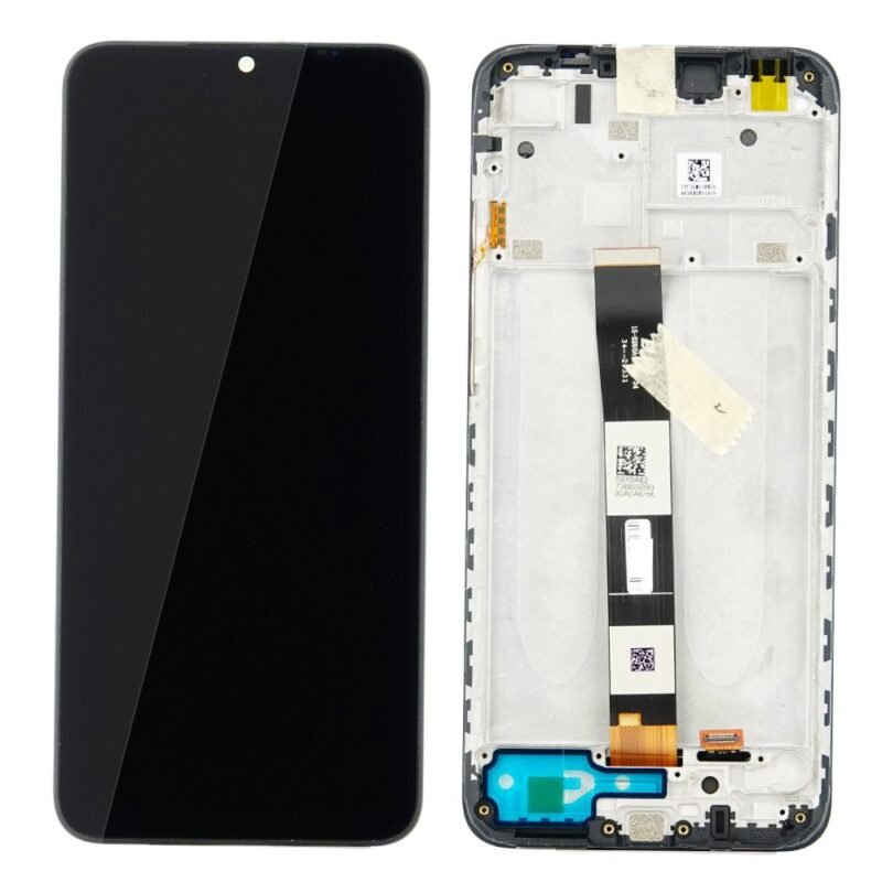 Écran LCD Tactile avec Cadre Xiaomi Redmi 9AT (M2006C3LVG) - 560001C3LV00 - Noir