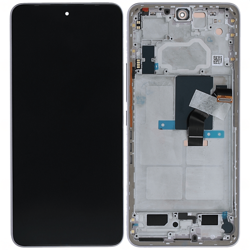 Écran LCD + Tactile Avec Cadre Xiaomi 12 Lite (2203129G) - 56000400L900 - Rose