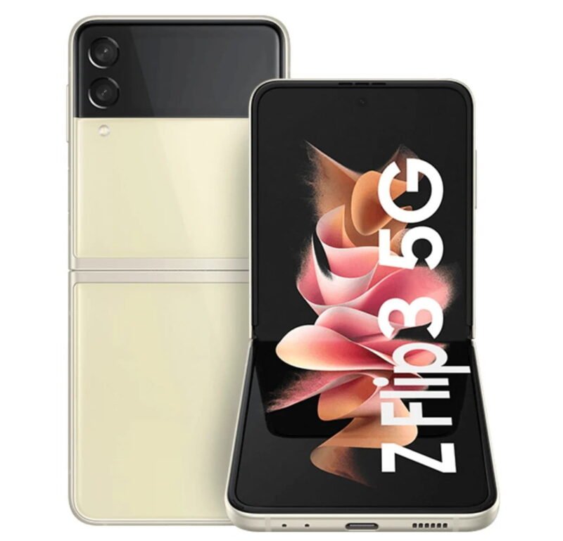 Samsung Galaxy Z Flip 3 SM-F711B 5G - 128Go - Cream