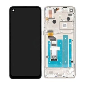 Écran LCD Tactile avec Cadre Motorola One Action (XT2013) - 5D68C14738 - Blanc