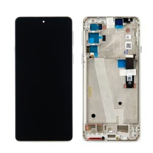 Écran LCD + Tactile Avec Cadre Motorola Moto Edge 20 (XT2143) - 5D68C19194 - Blanc