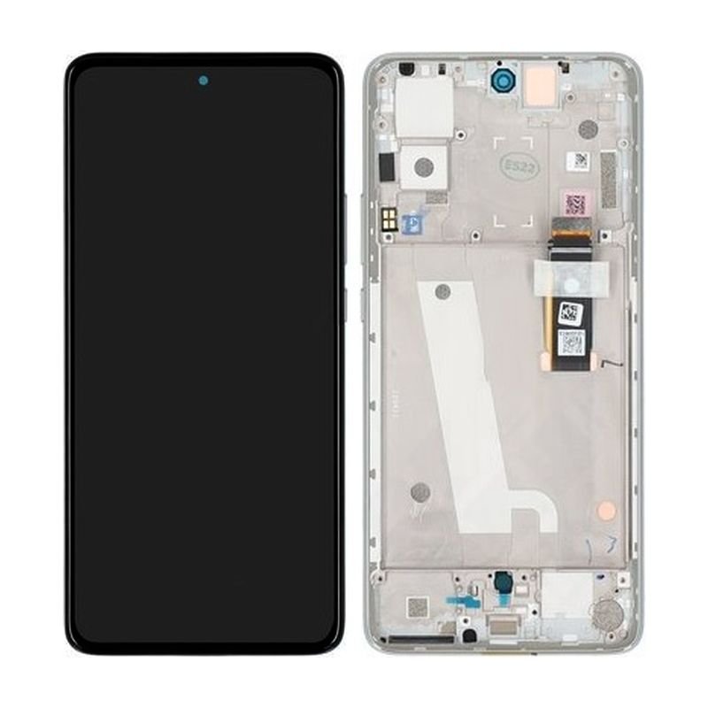 Écran LCD Tactile Avec Cadre Motorola Moto Edge 30 (XT2203) - 5D68C20586 - Argent 2 Écran LCD Tactile Avec Cadre Motorola Moto Edge 30 (XT2203) - 5D68C20586 - Argent