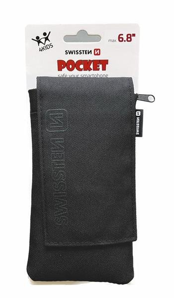 Swissten Pocket Case - 65300200 - 6,8" - Noir 2 Swissten Pocket Case - 65300200 - 6,8" - Noir