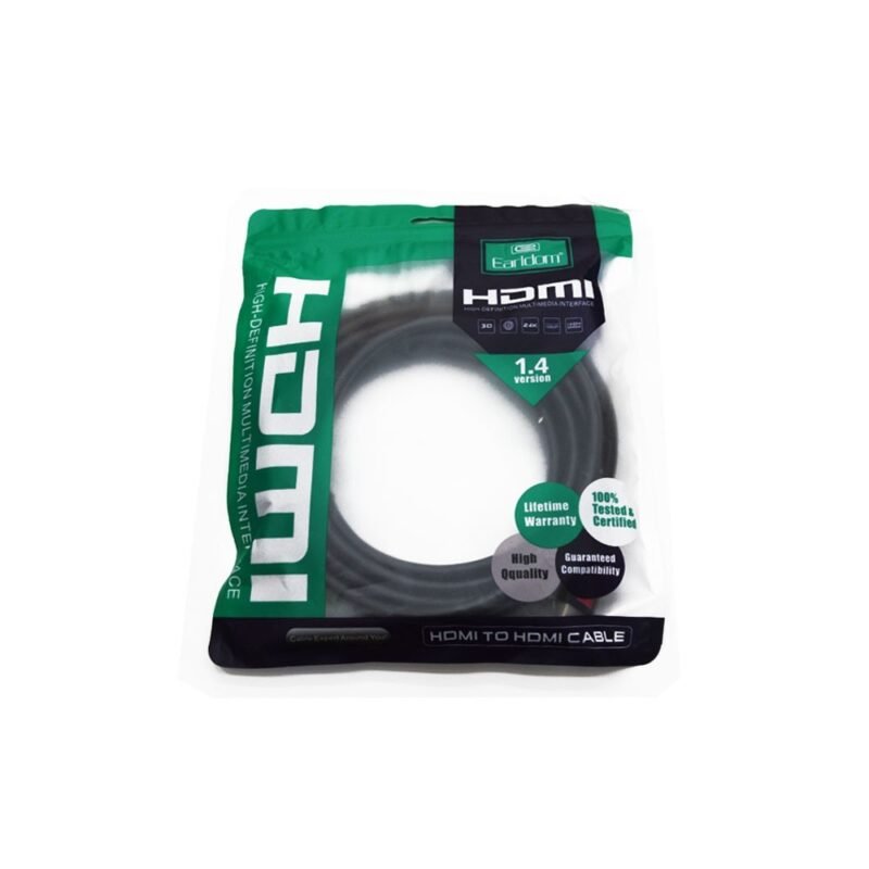 Earldom HDMI To HDMI TV Cable 1.5 Meter