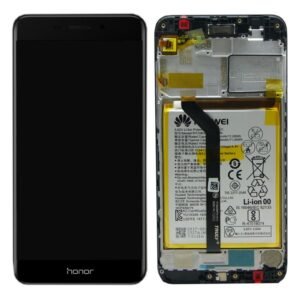 Honor 6C Pro (JMM-L22) Écran LCD + Tactile Avec Cadre Incl. Batterie Et Pièces 02351LNC Noir
