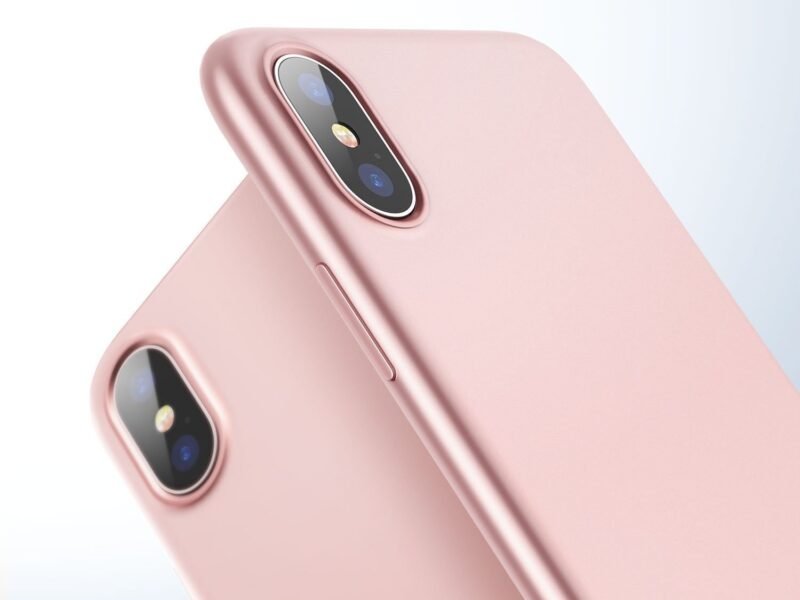 Fshang iPhone X Coque TPU - Star Series - Rose Gold 2 Fshang iPhone X Coque TPU - Star Series - Rose Gold