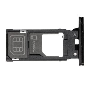 Tiroir Carte SIM / SD Sony Xperia XZ2 (H8266) - (Single SIM) 1310-1866 Noir